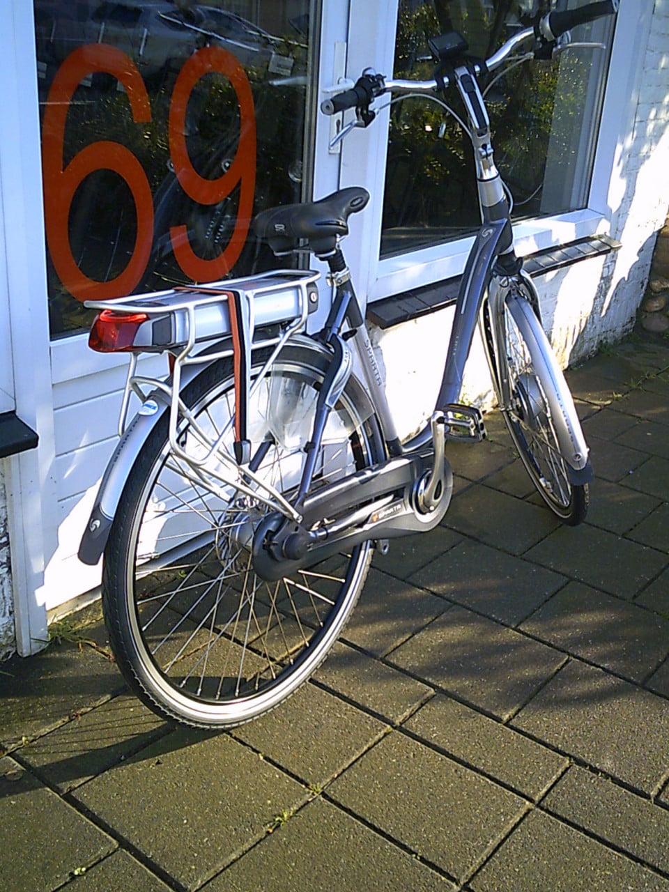 ZGAN Sparta ION RX E-Bike 53v 8 versnellingen nieuwe 317Wh accu