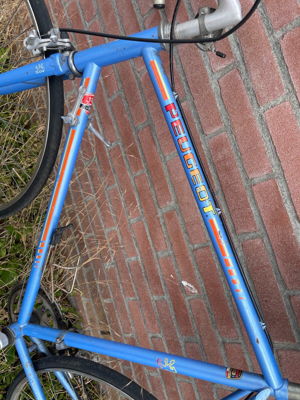 Retro koersfiets