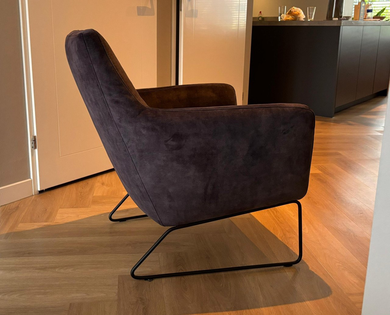 2 fauteuils antraciet Piet Klerkx + Protexx
