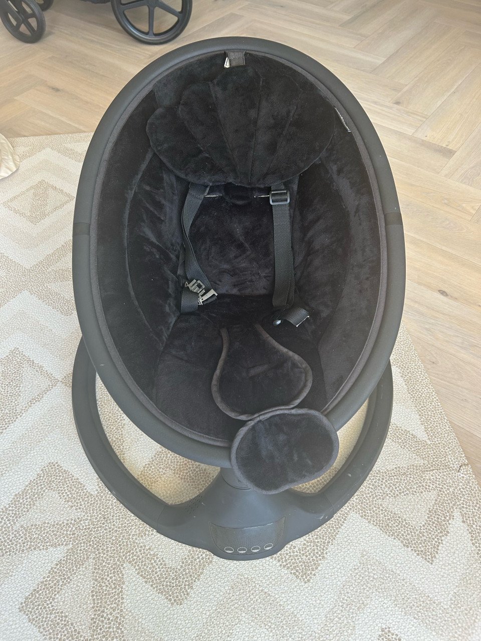 X Adventure Elektrische Wipstoel Rocco Velvet Zwart