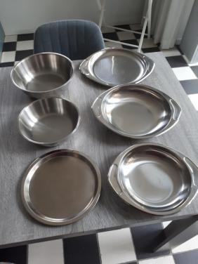 RVS schalen