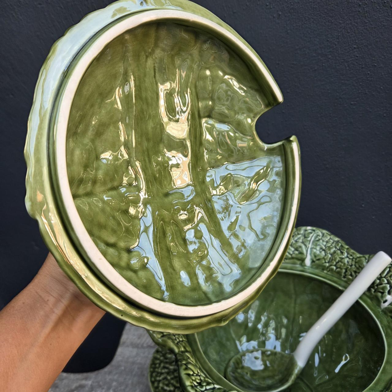 XXL koolterrine met schotel en lepel