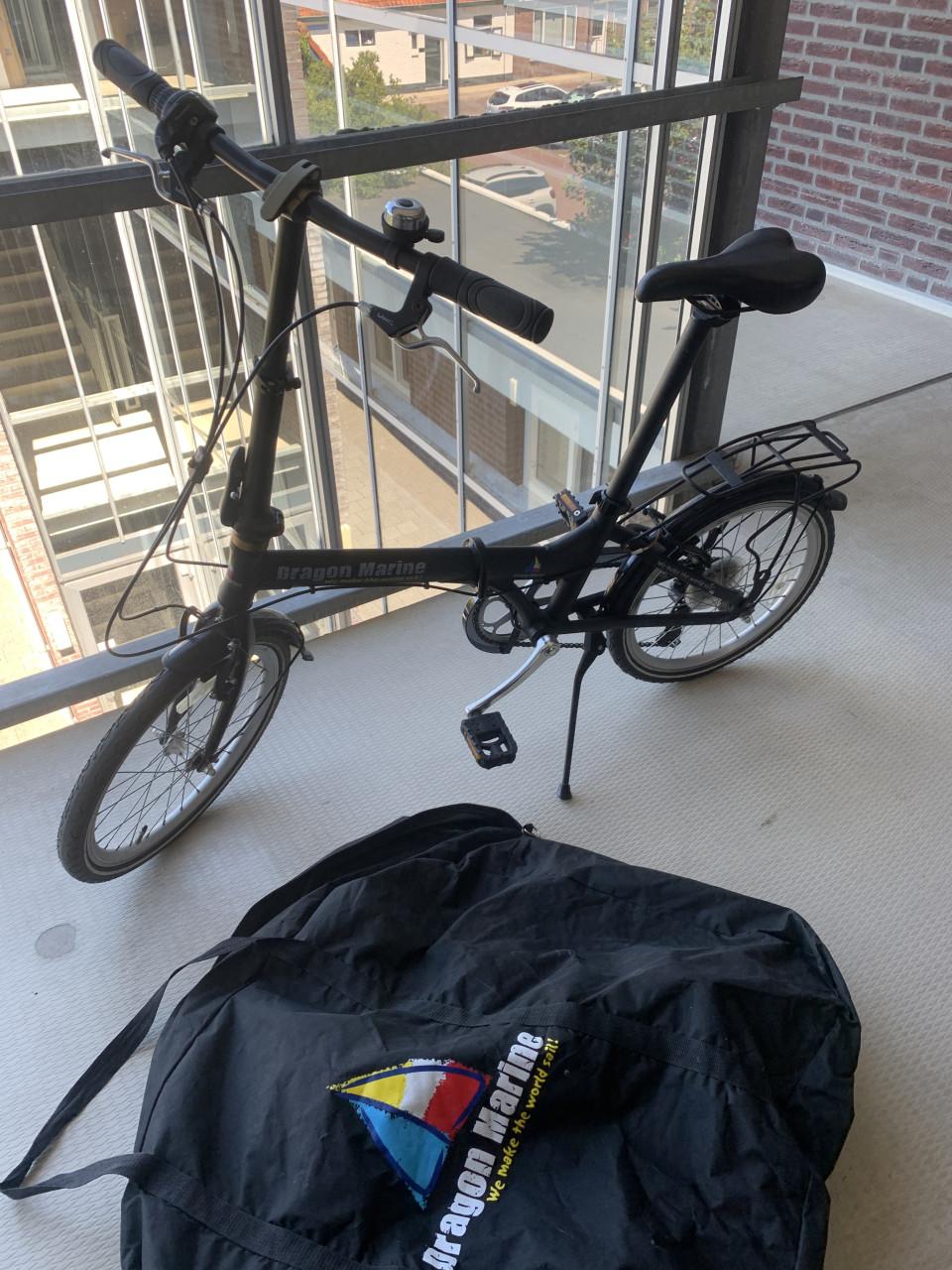 Vouwfiets met 6 versnellingen