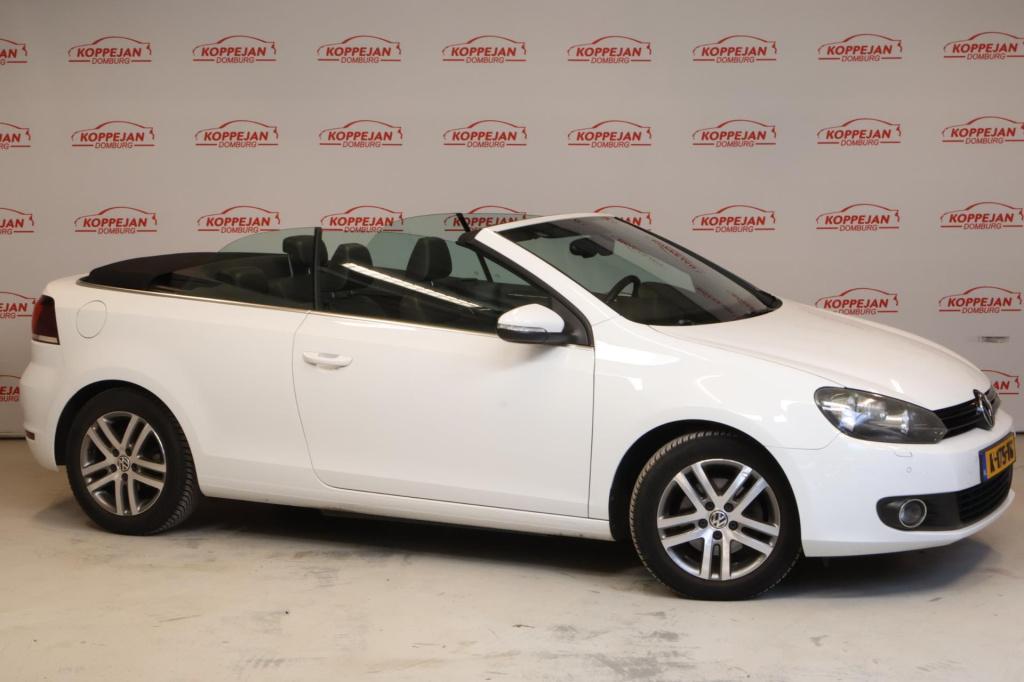 Volkswagen Golf cabriolet 1.4 tsi highline, stoelverw, cruise, navi,