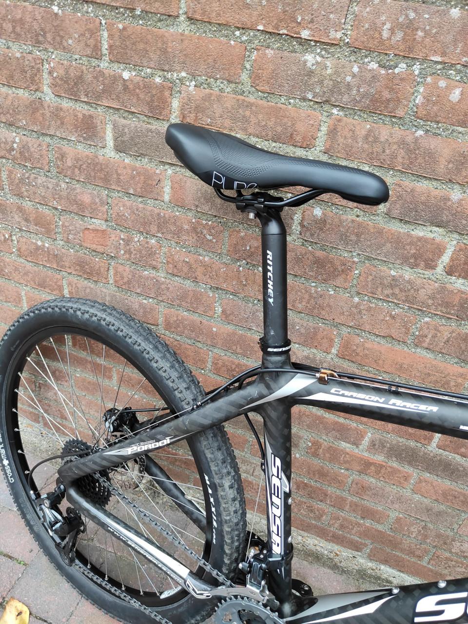 Sensa mountainbike Carbon zeer lichte fiets deore Rock Shox