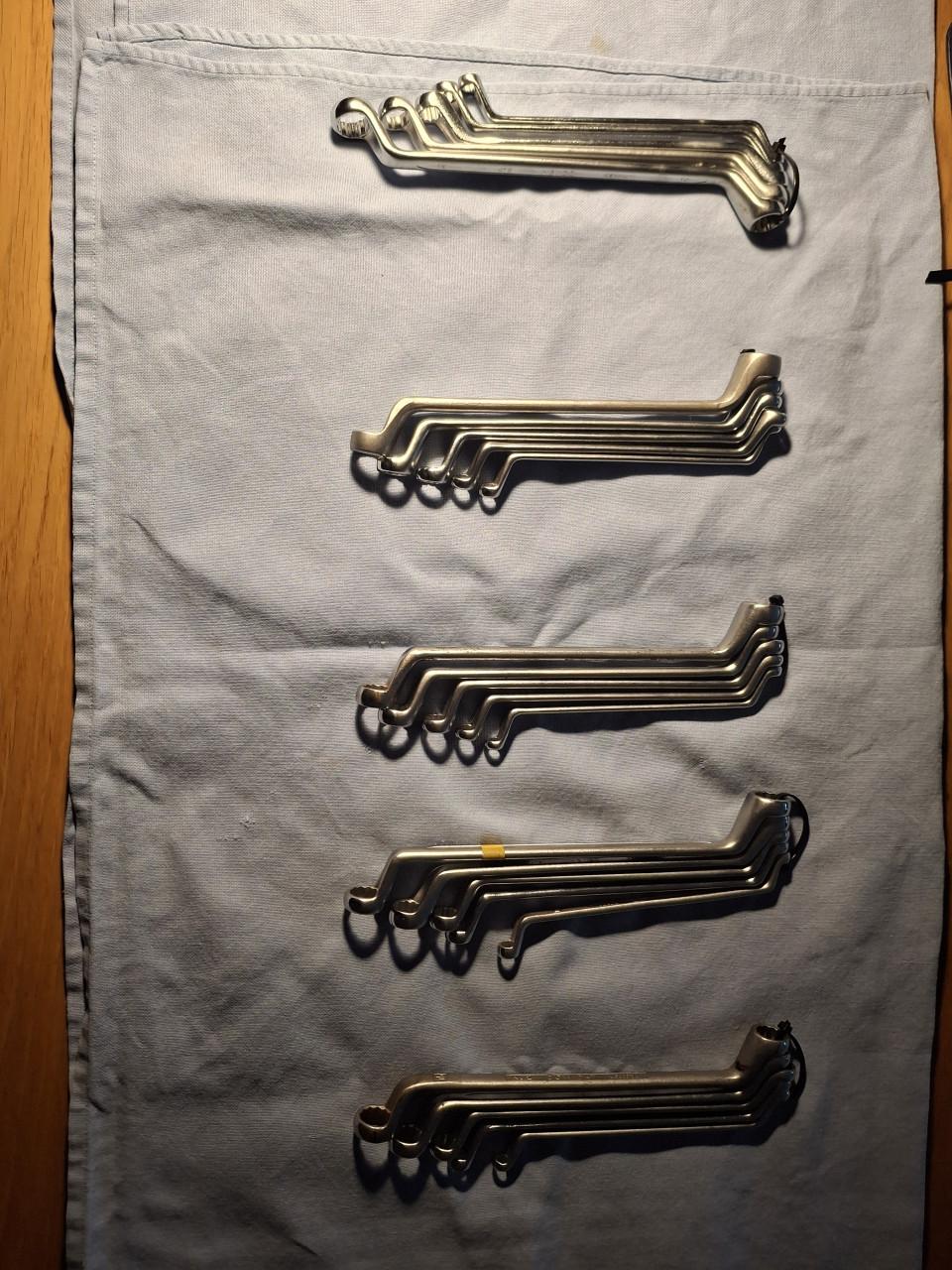 Ringsleutelsets Heyco.