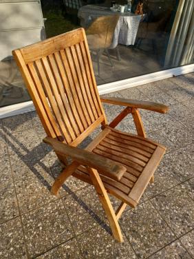 Standenstoel hardhout