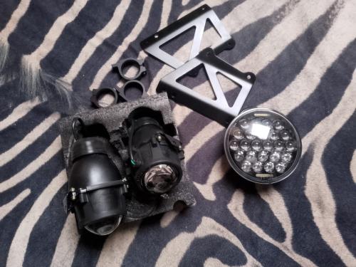 Diverse koplampen voor custom of project