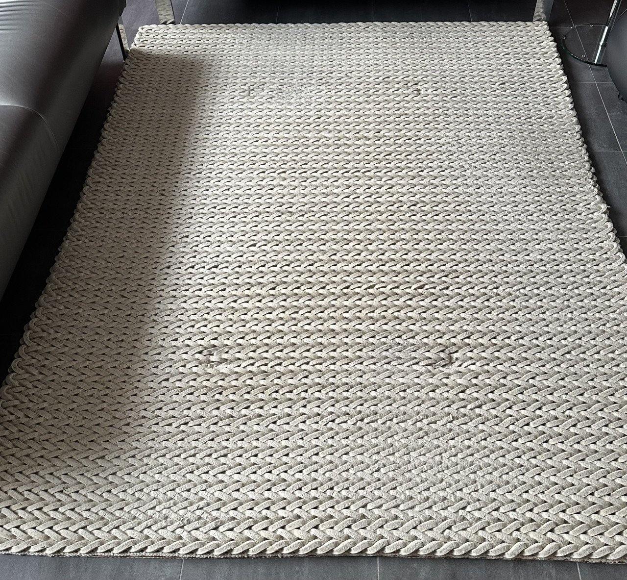Vilten vloerkleed