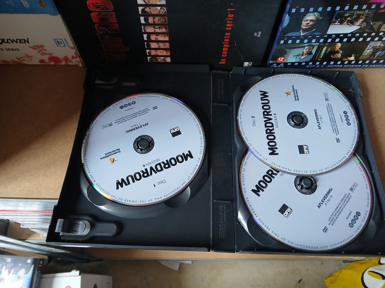 Moordvrouw 1 - 6 dvd