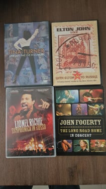 Tina turner, elton john, lionel richie, john fogerty