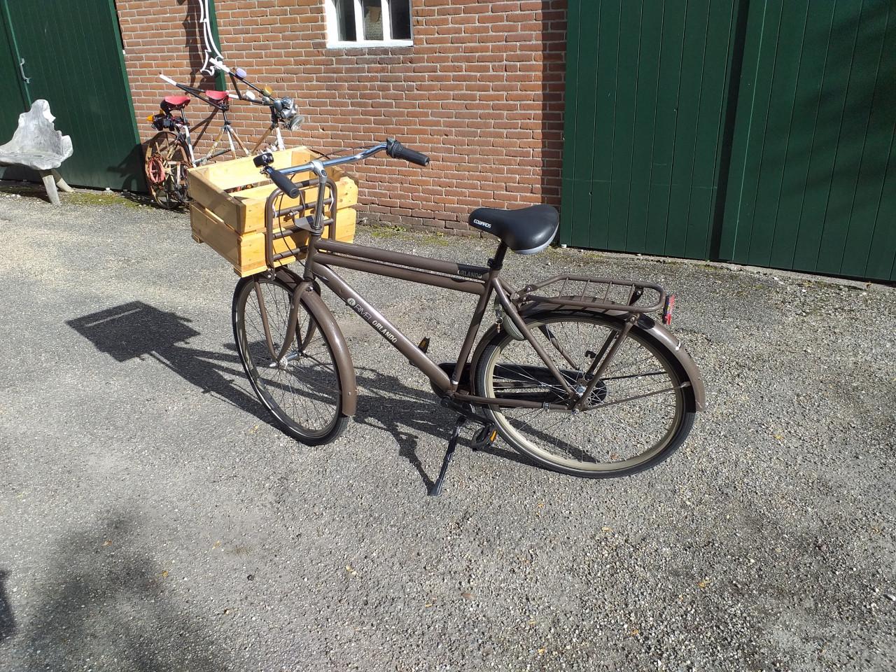 """RIVEL ORLANDO TRANSPORTFIETS MET VERSNELLING ALS NIEUW""""