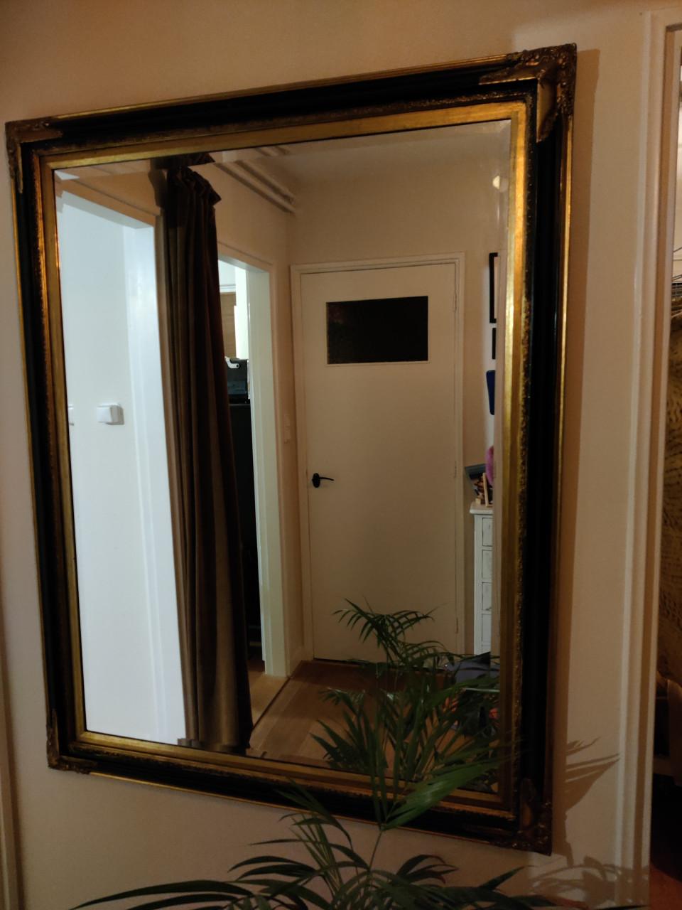 Unieke spiegel 1.40 x 1.10 m