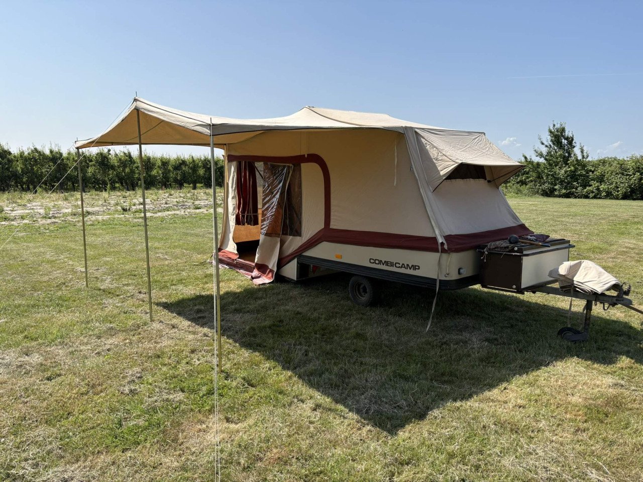 Vintage vouwwagen CombiCamp Easy