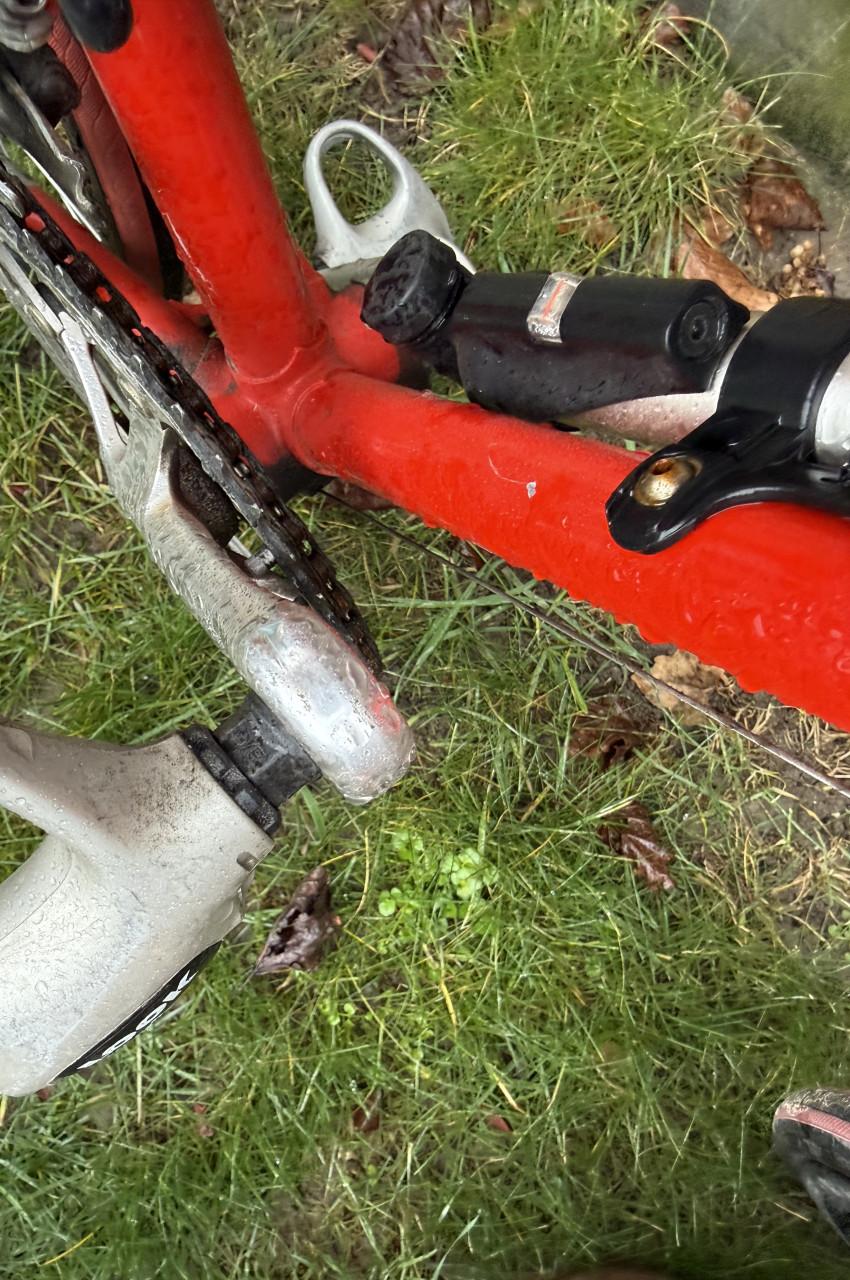 VINTAGE. F Moser Koersfiets. Italiaanse staal.