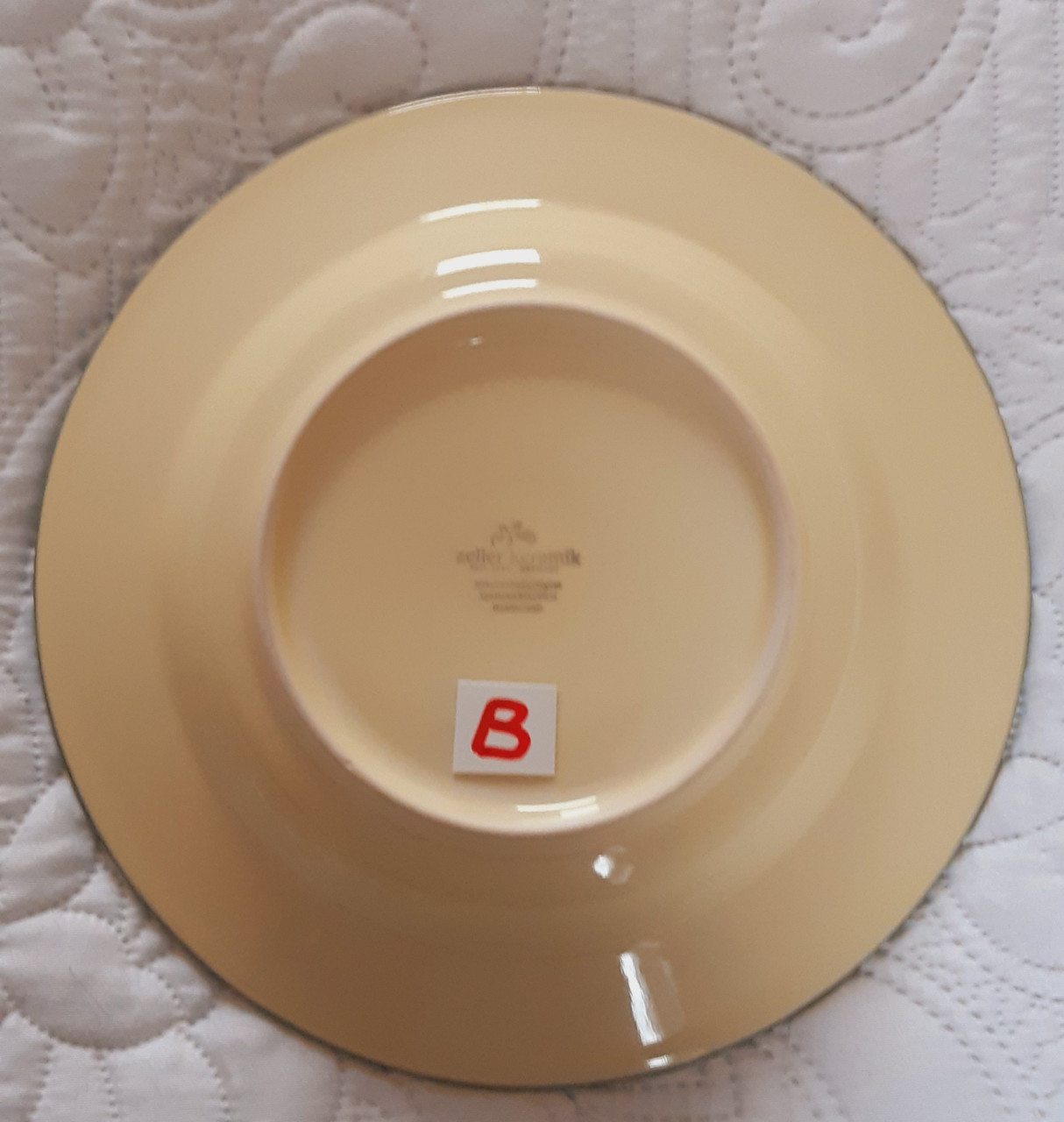 Kip & Haan servies: diep bord, 2 stuks