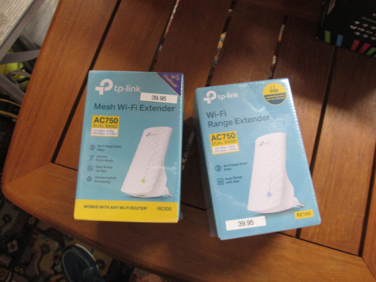 TP link wifi extender NIEUW