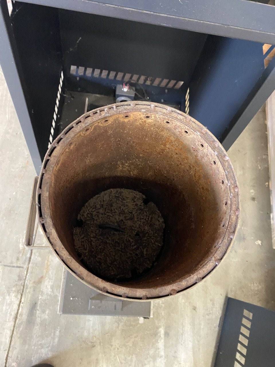 Pellet Terras verwarmer