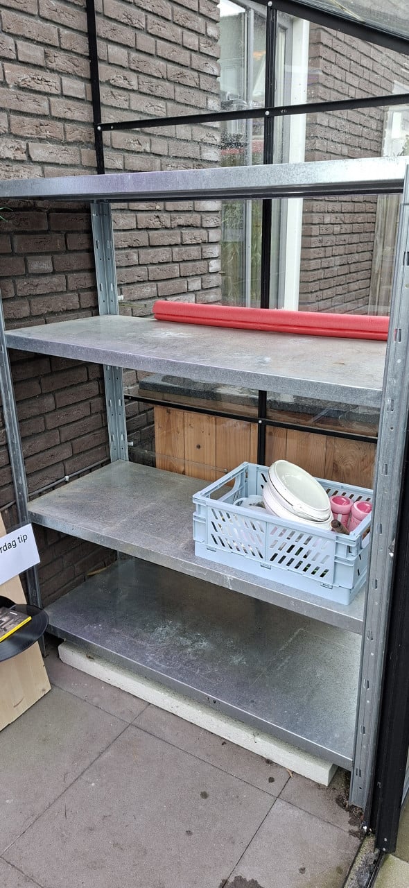 Stellingrek gegalvaniseerd