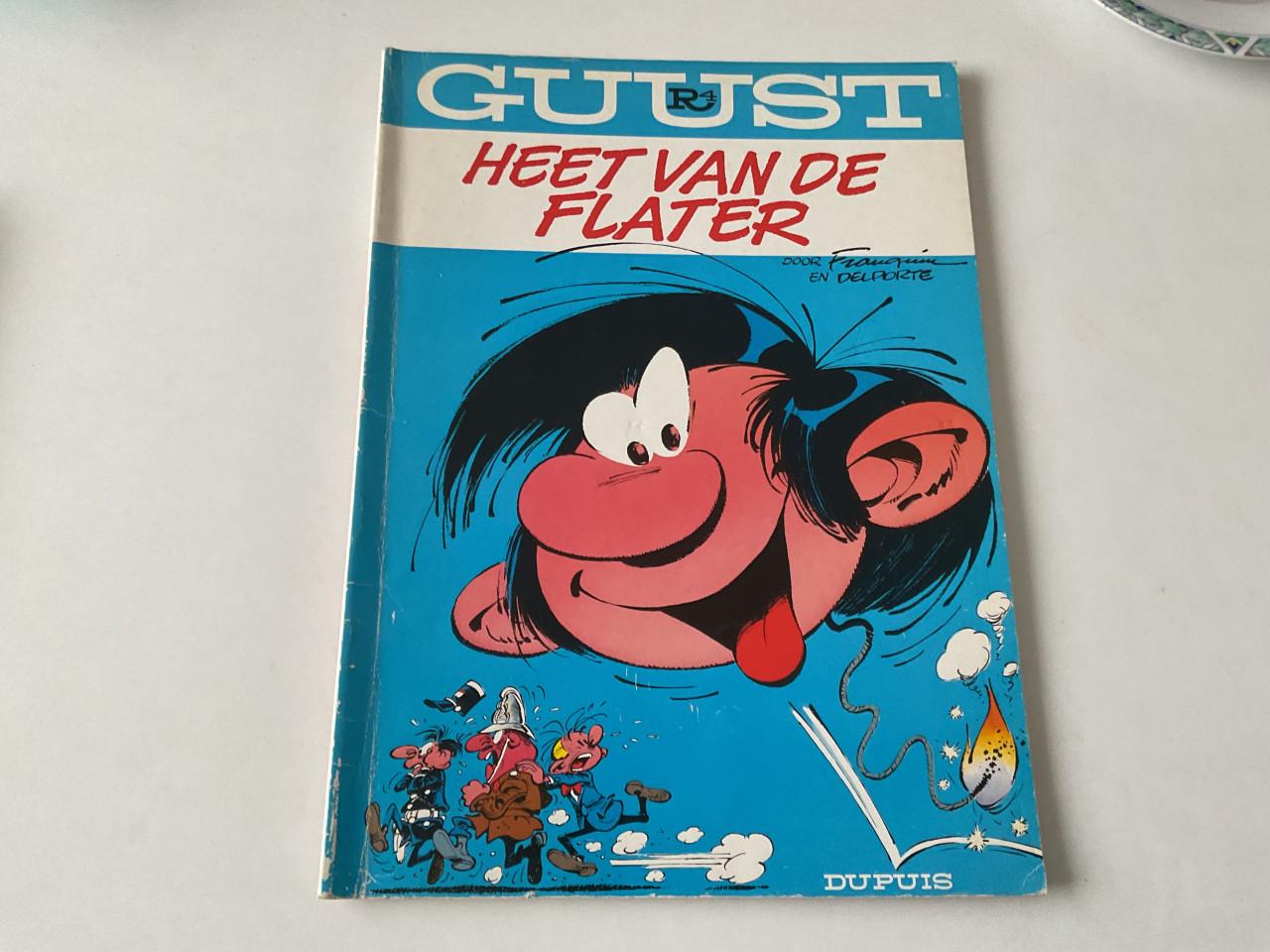 GUUST.   Daverende flaters te koop, door Franquin en Jidehem.    1977.