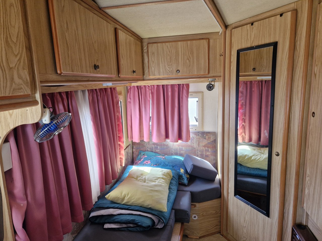 Keurig nette Fiat 290 camper