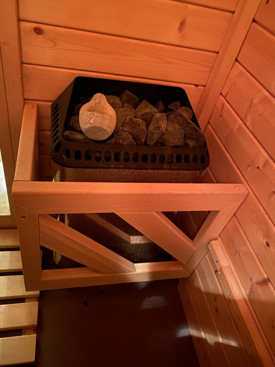 Finse saunacabine 2.00 X 1.50 m