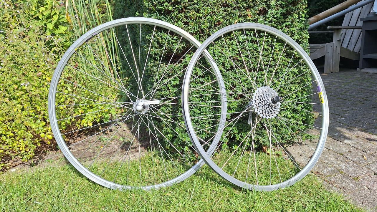 Mountainbike wielen Mavic.