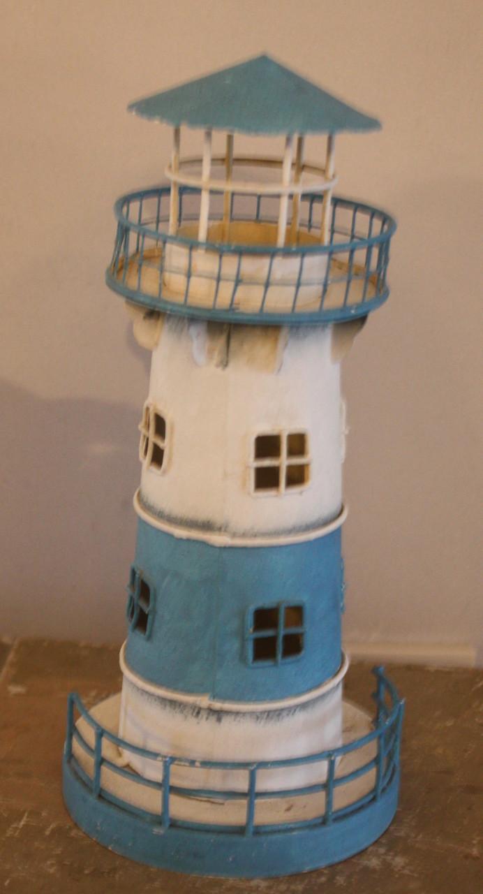 Vuurtoren theelicht houder