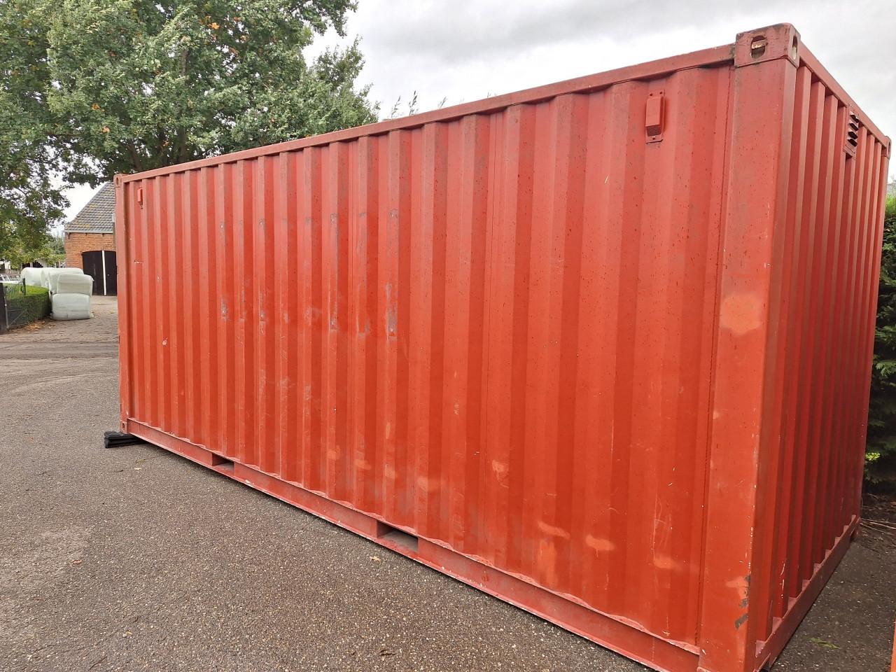 Container 20ft, zeecontainer, opslagcontainer