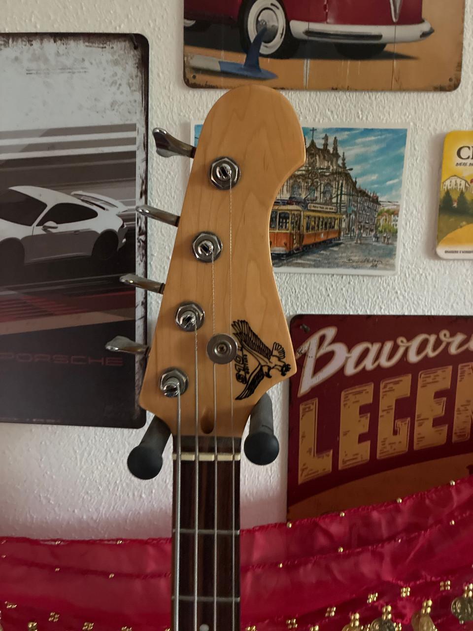 Beginners basgitaar met PJ-pickup