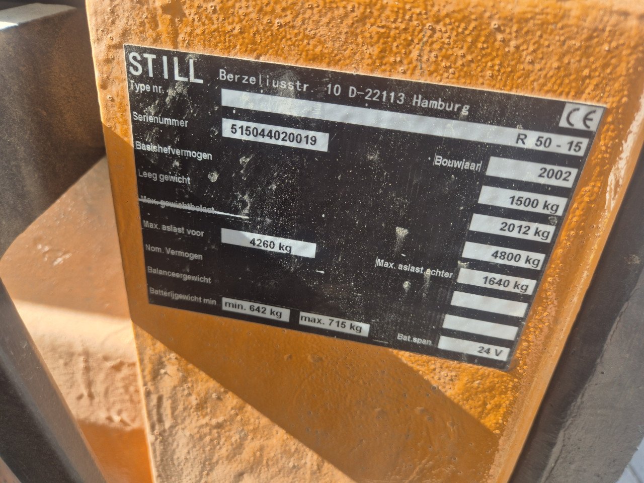 Still electrische heftruck