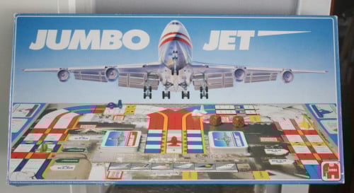Spel jumbo jet compleet