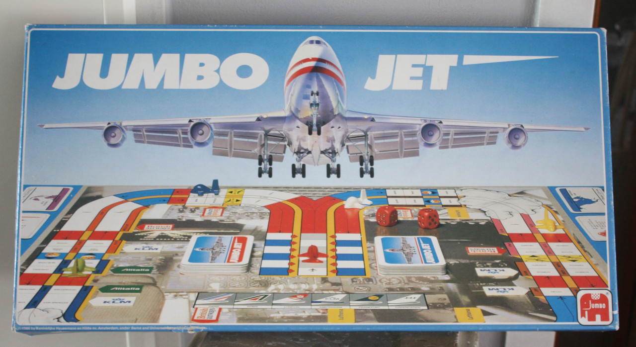 Spel jumbo jet compleet