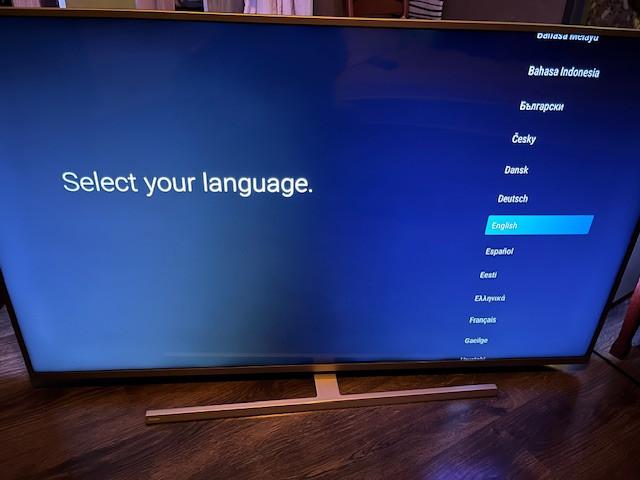 Phillips Ambilight TV 55 inch