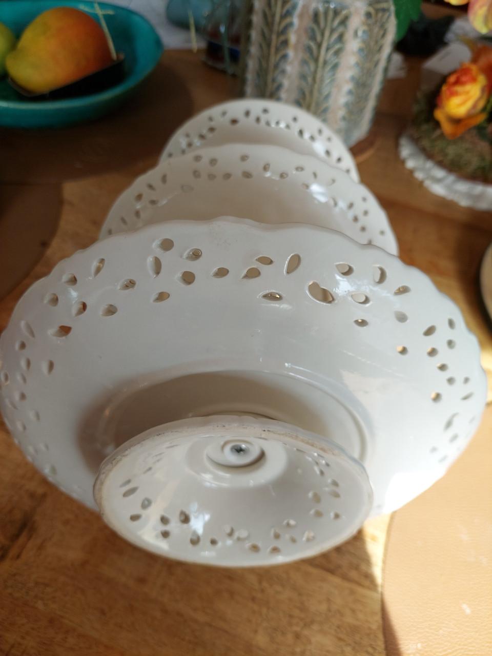 Riverdale etagère 3 laags crème