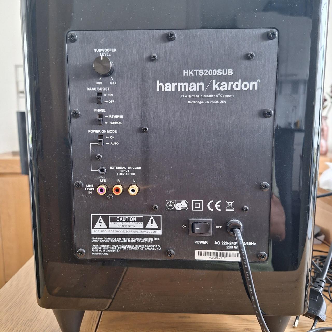 Onkyo TX-NR525 A/V-receiver met Harman Kardon HKTS 30 5.1 speakerset