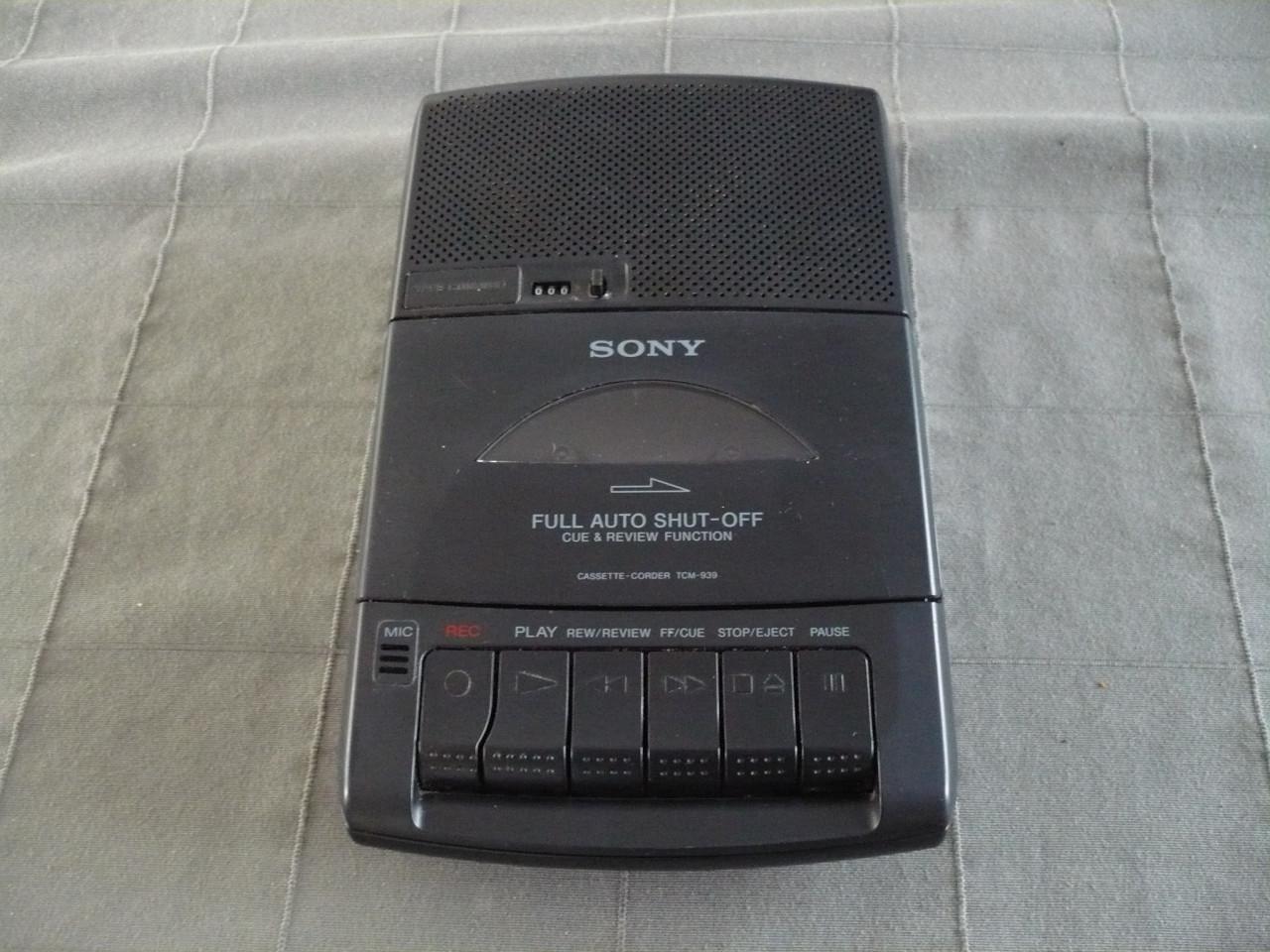 Sony portable cassetterecorder