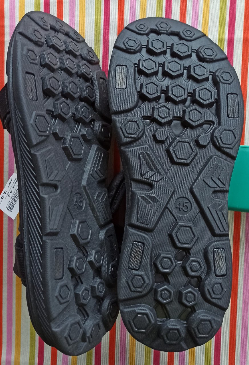 Nieuwe Heren sandalen - maat 45 maar vallen als 44/43
