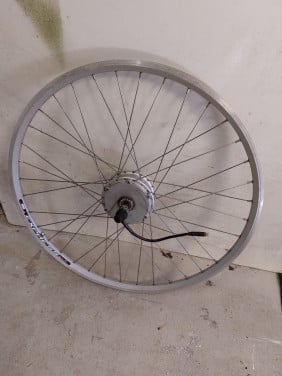 Voorwiel elektrischefiets