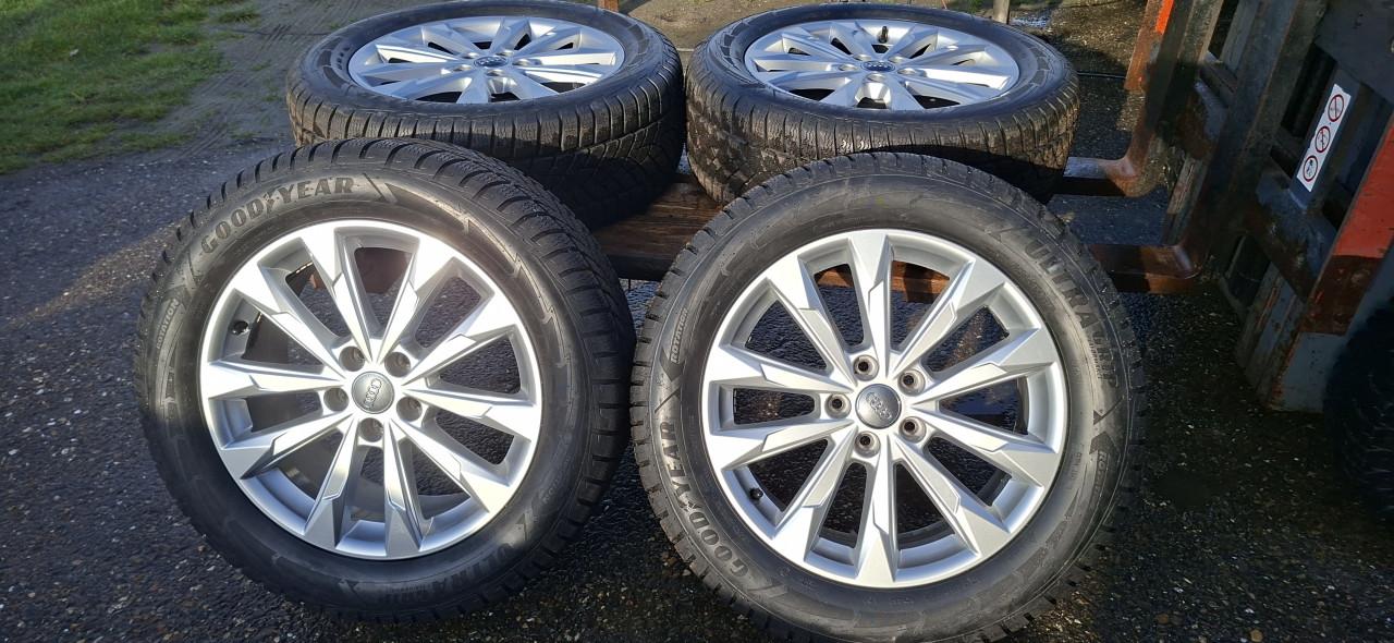 18" velgen met winterbanden 5x112