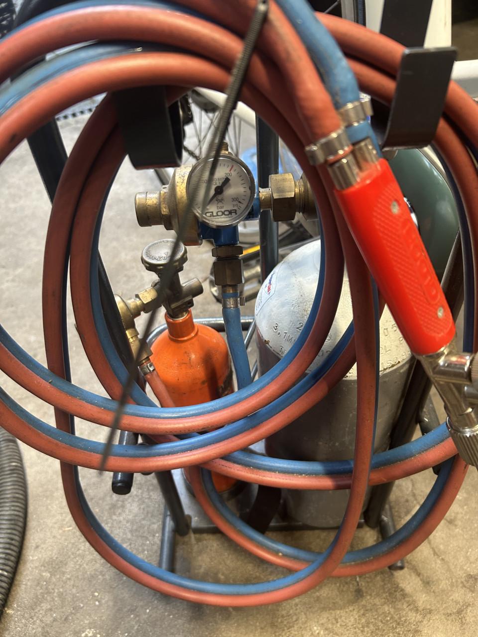 Gasbrander voor hardsolderen