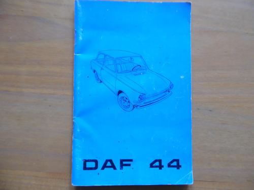 Instructieboek DAF 44