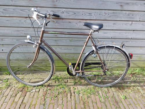 Herenfiets en damesfiets