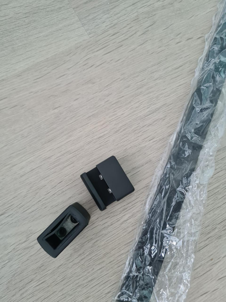 Stabilisatie stang douchescherm