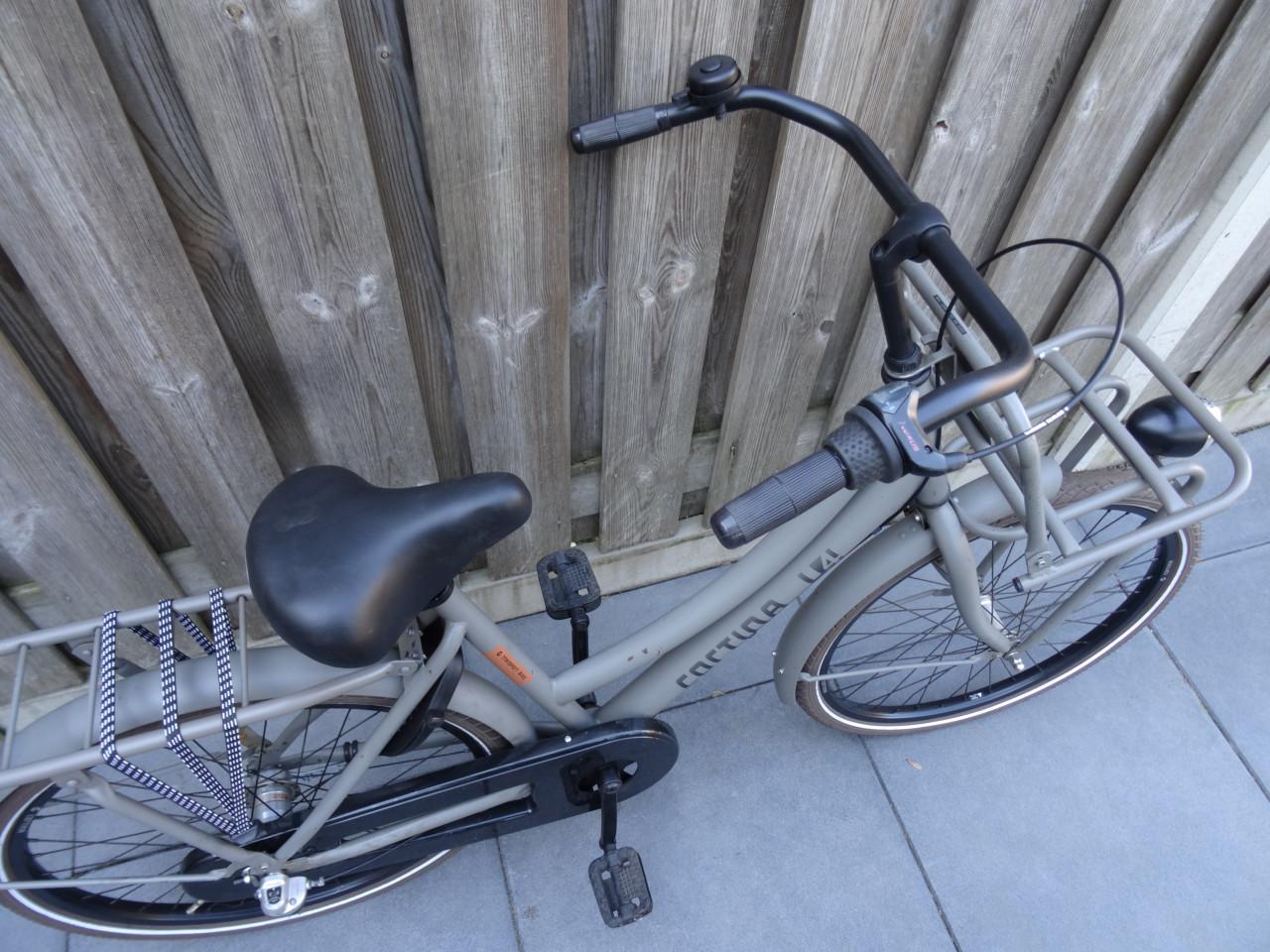 🚲 Cortina U4 Transport Meisjesfiets – 24 inch | Grey Matt