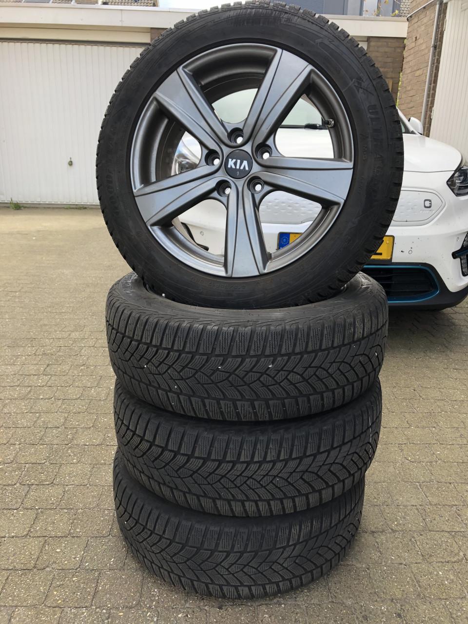 Winterbanden met velg