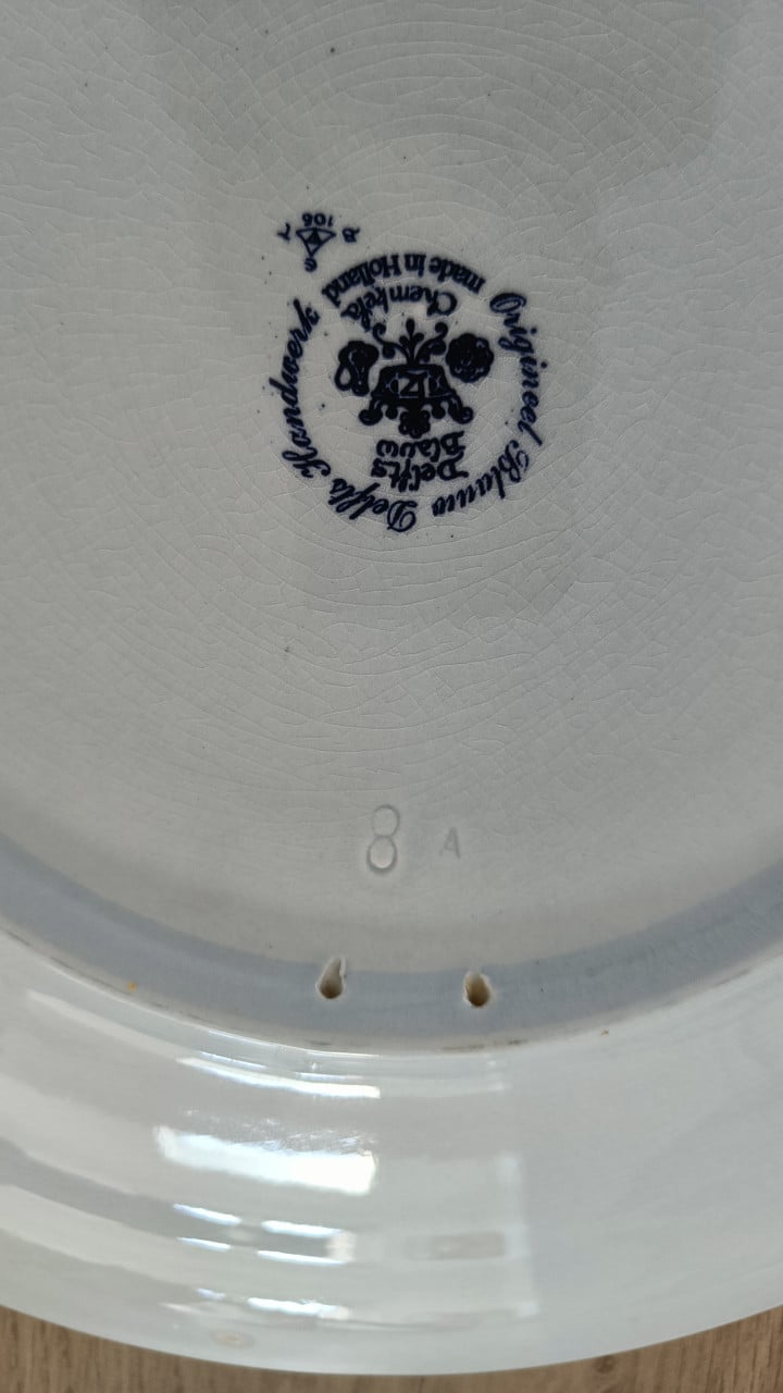 Delfts blauwe borden te koop