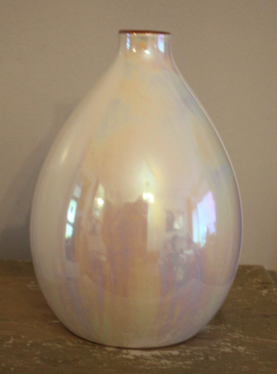 Drupel vorm vaas parelmoet