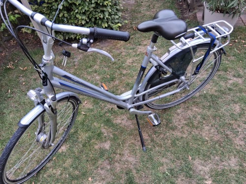Damesfiets Batavus Fuego Techno Zilver