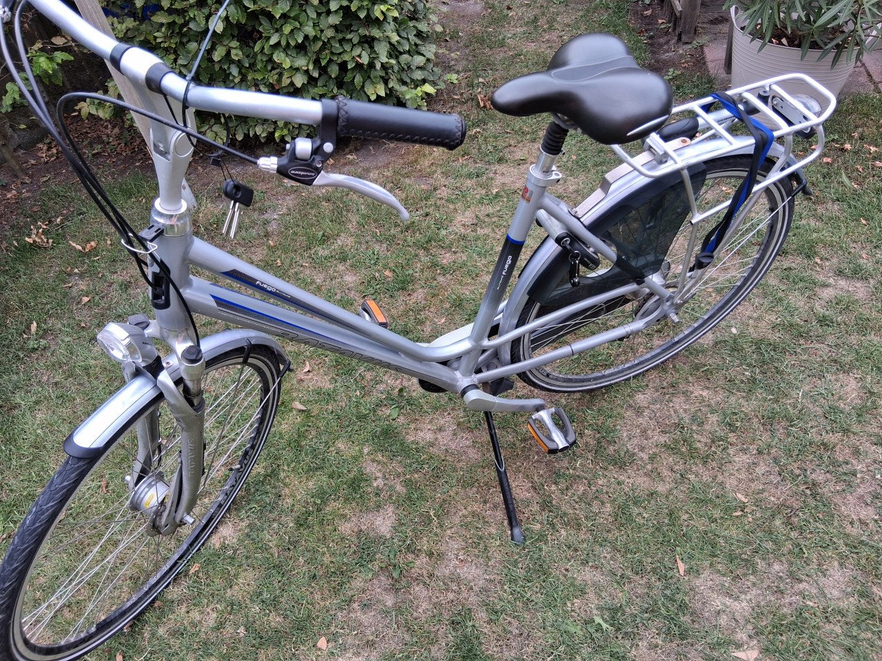 Damesfiets Batavus Fuego Techno Zilver